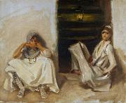 John Singer Sargent Two Arab Women (mk18) oil painting on canvas